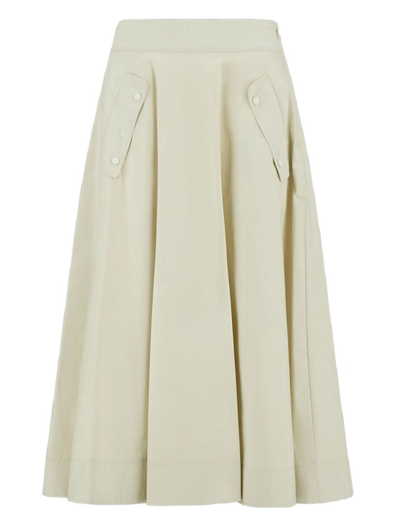 pleated pocket-detail skirt 5