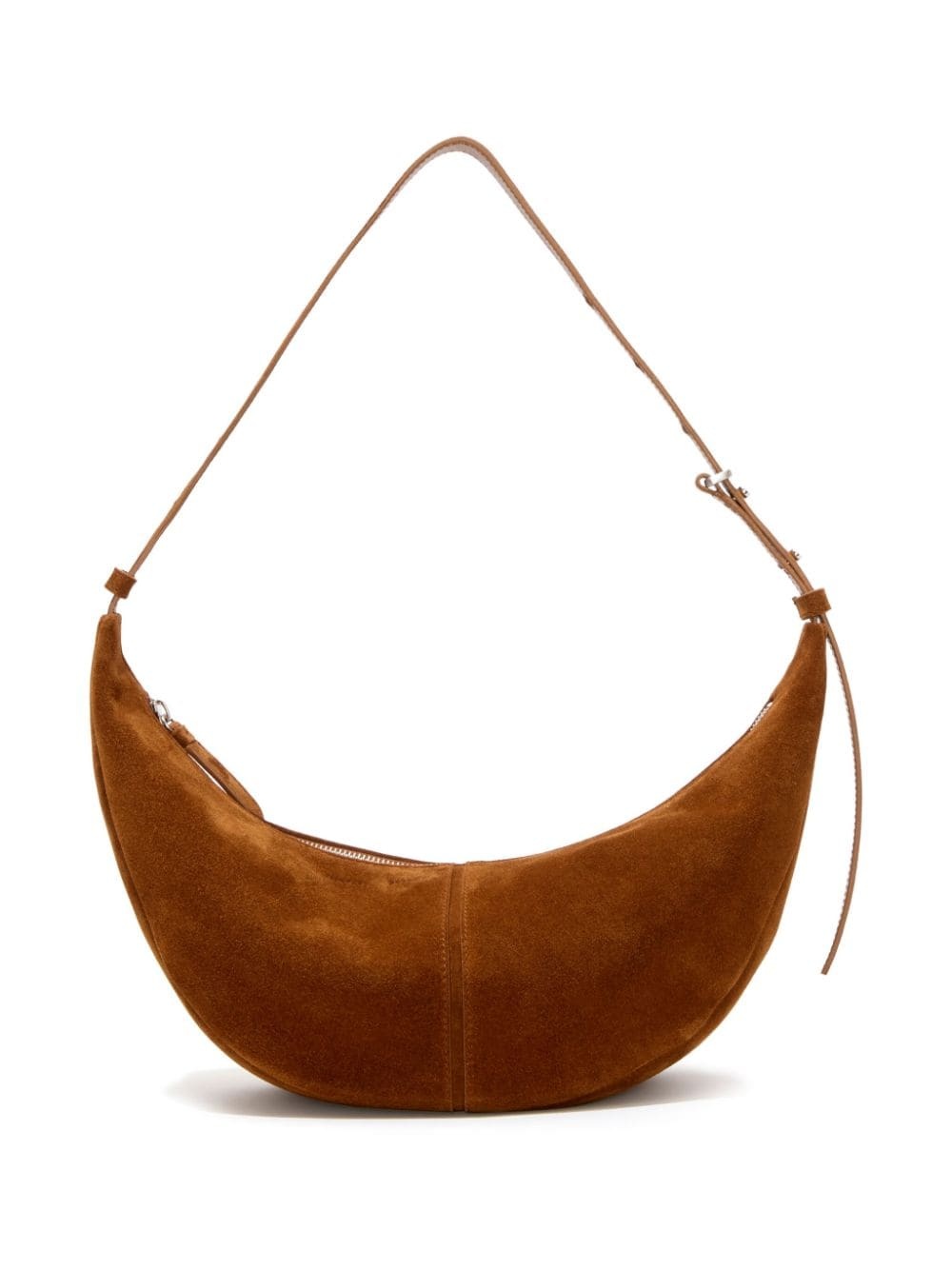 Slide suede shoulder bag - 4