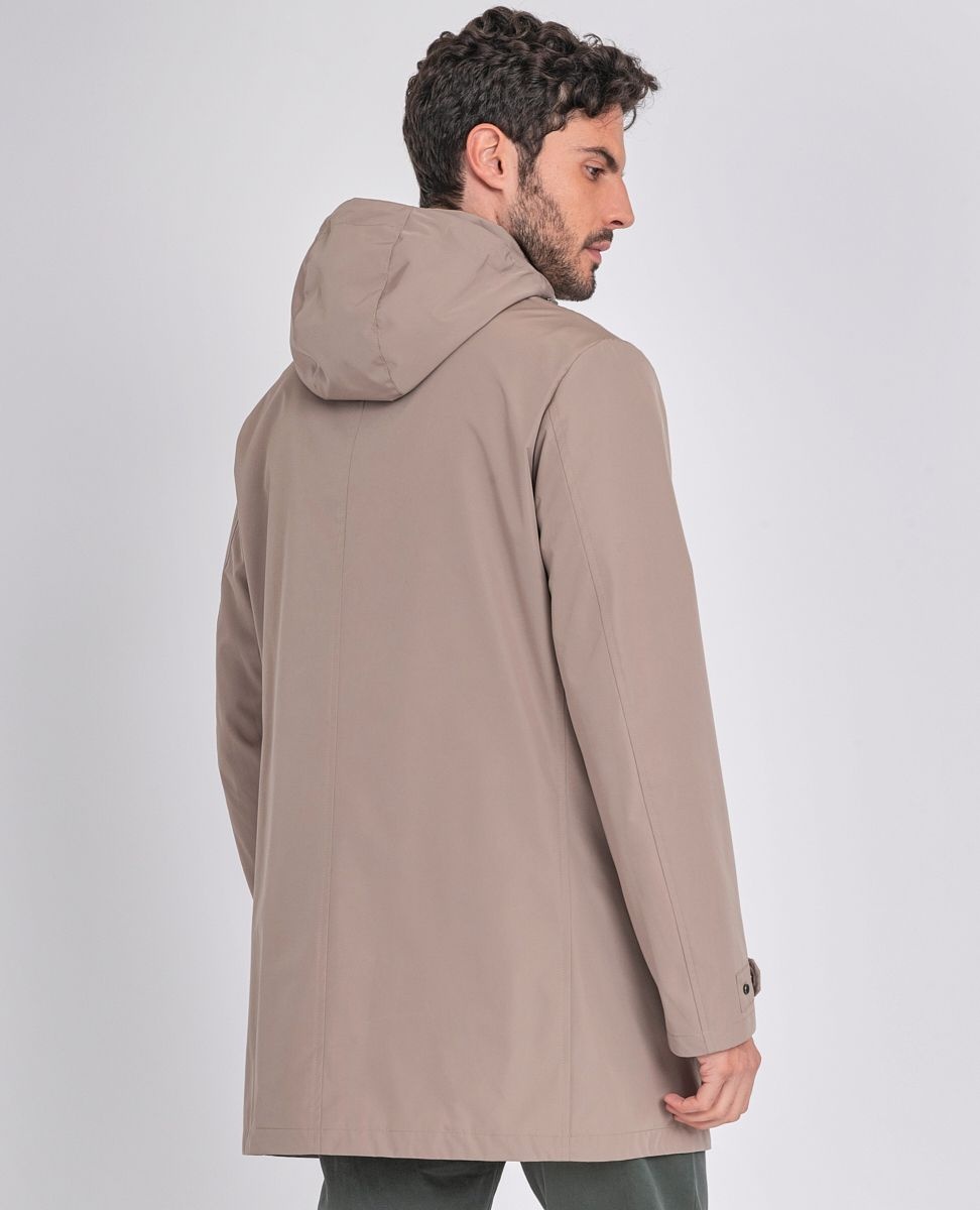 Carcoat with detachable hood - 4