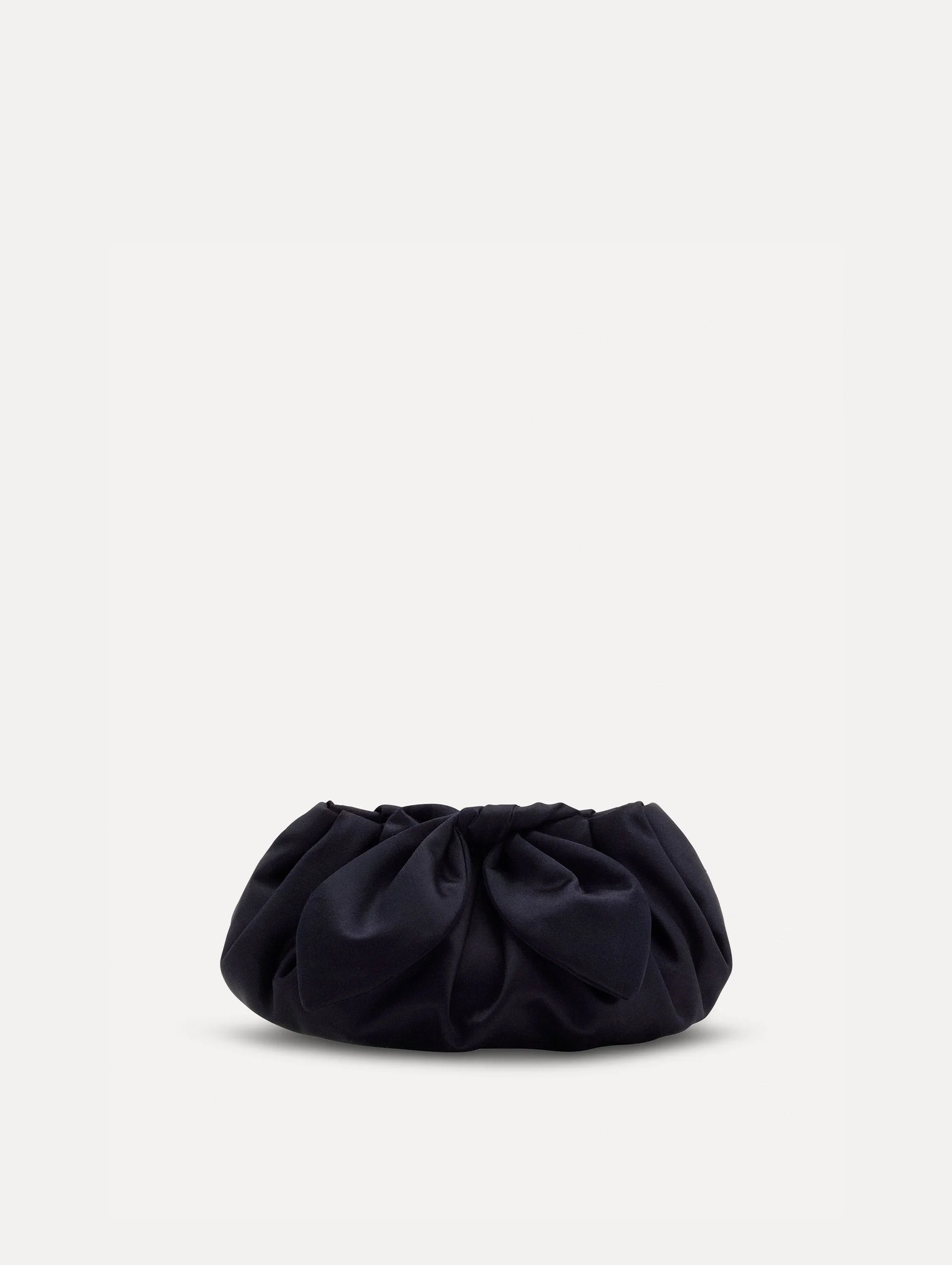 MINI SATIN BOW CLUTCH - 1