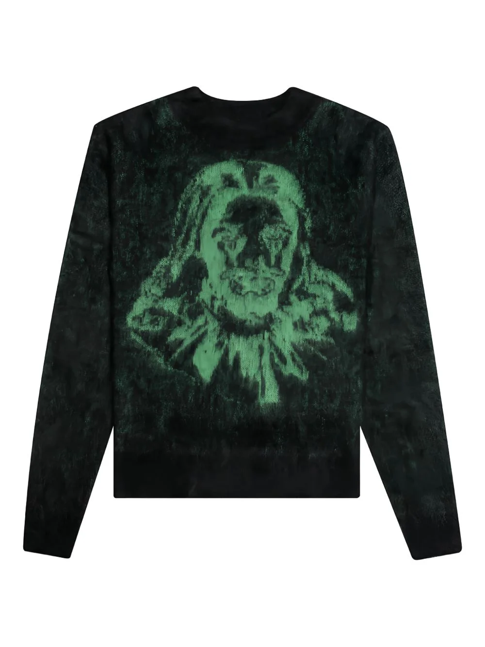 clown-print sweater - 1