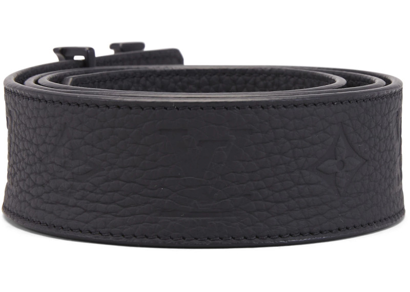 Louis Vuitton Louis Vuitton Initials Shape Belt Monogram 40MM Absolute Black outlook