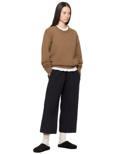 The Row Black Rubin Trousers outlook