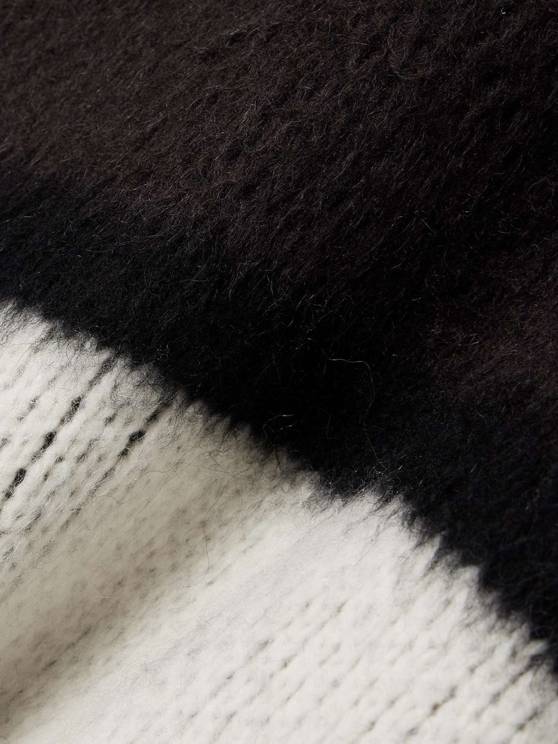 Martina oversized ribbed cashmere and mohair-blend sweater 4