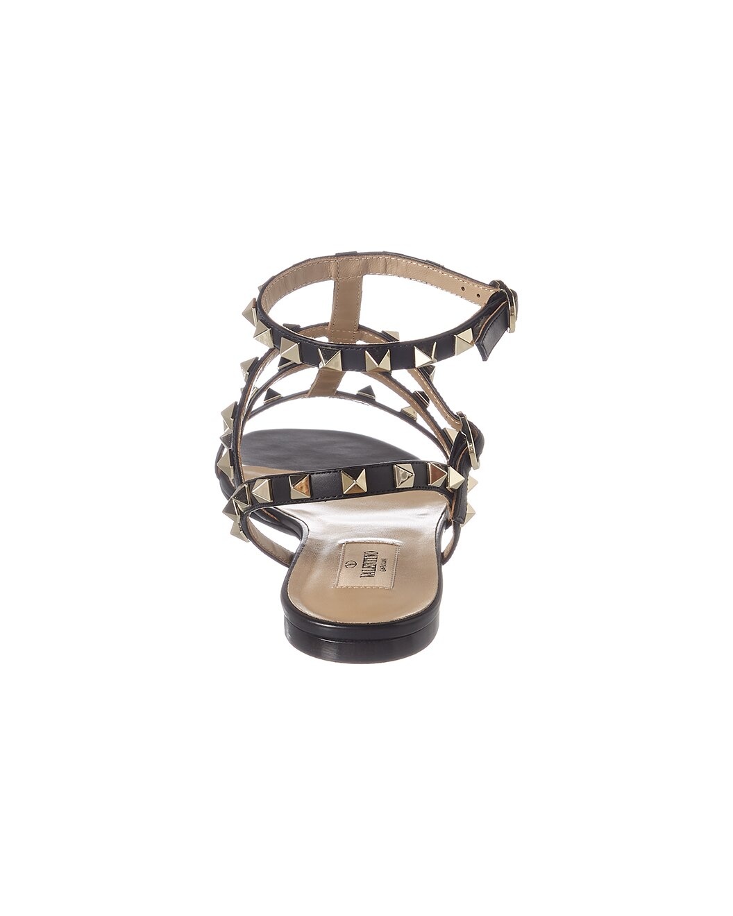 Valentino Rockstud Caged Leather Ankle Strap Sandal - 3