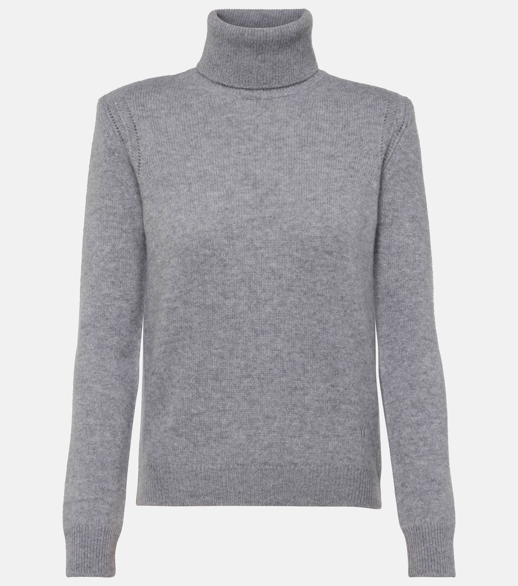 Cashmere turtleneck sweater - 1