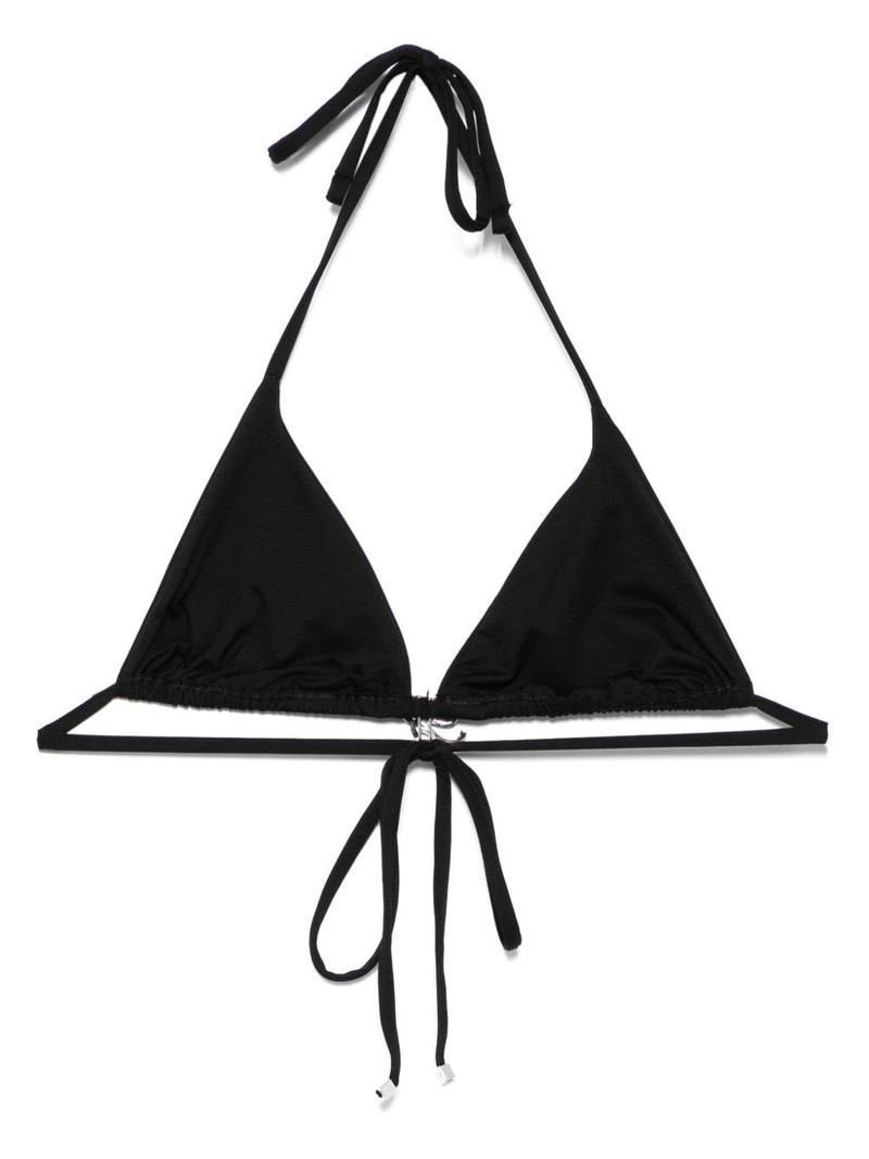 Blumarine rose bikini top outlook