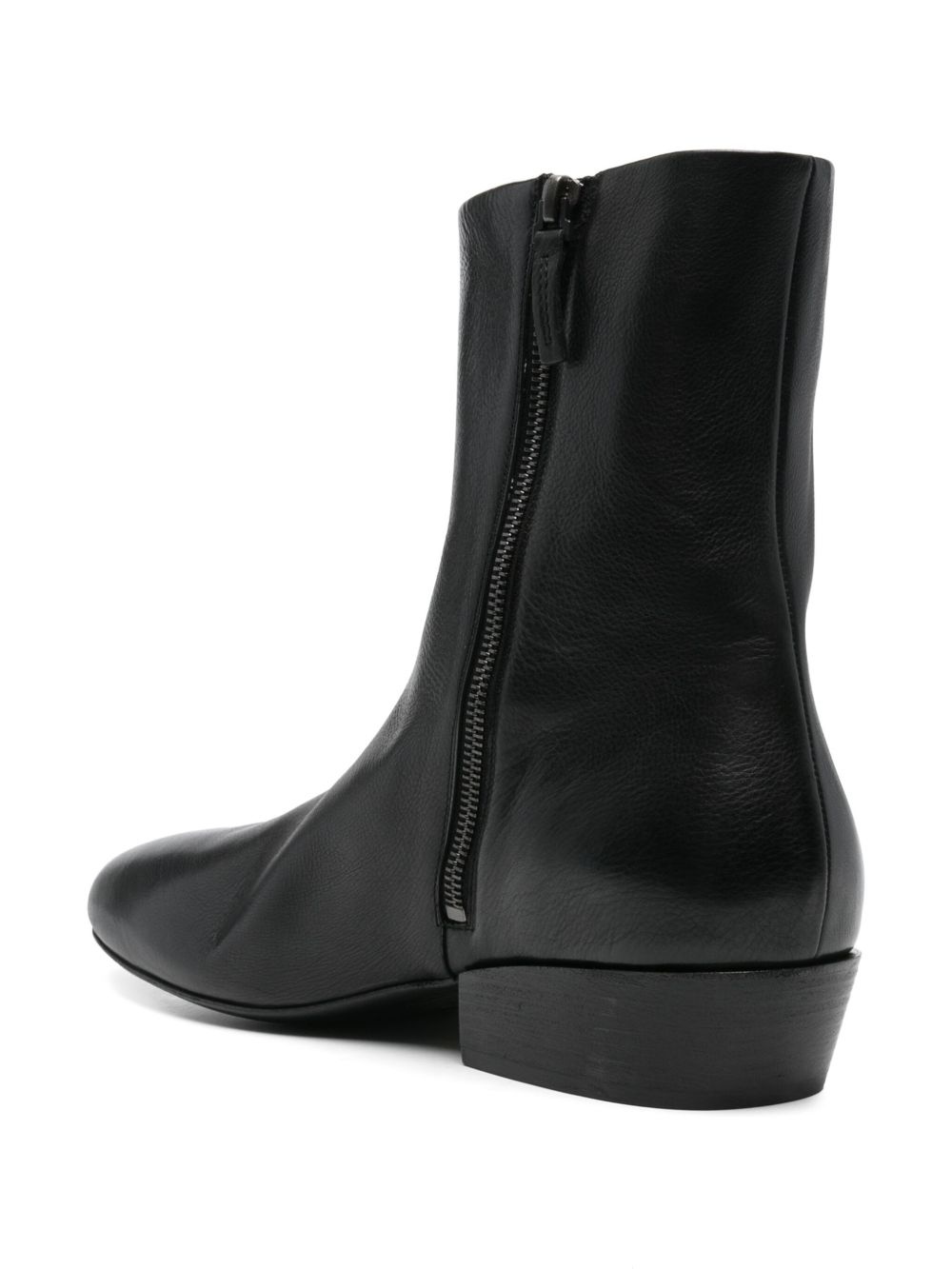 leather ankle boots - 3