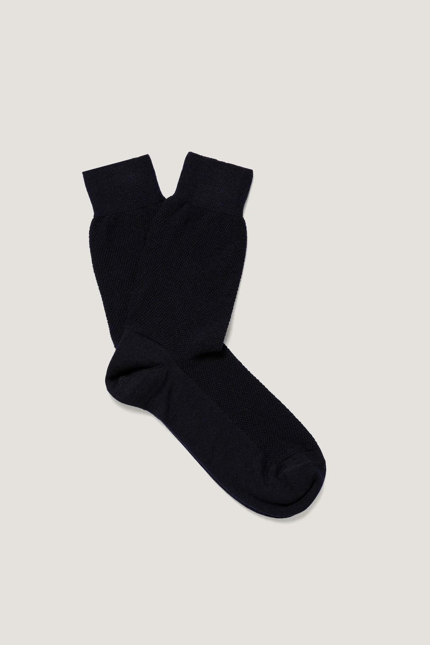 Merino Wool Waffle Socks - 1