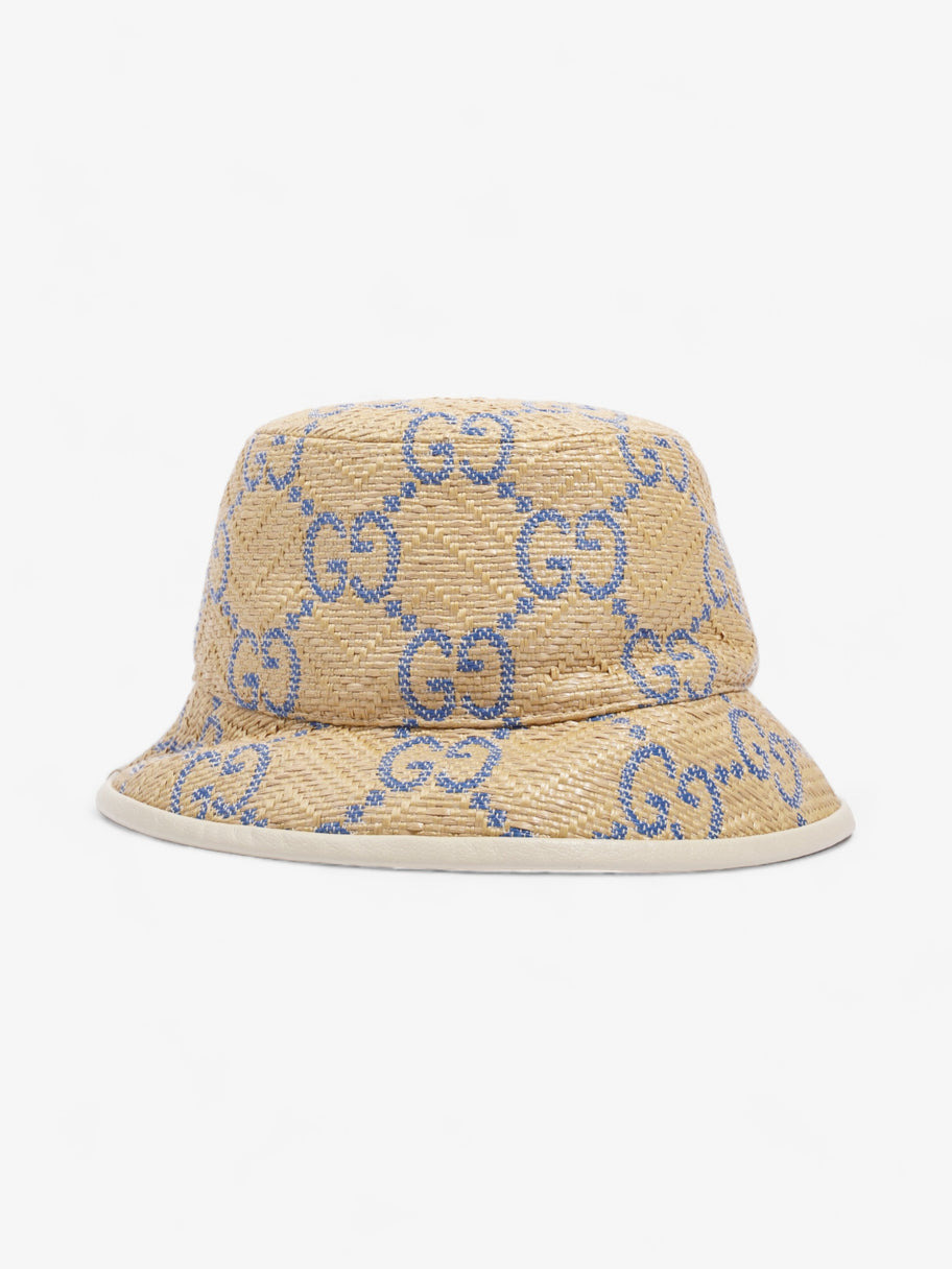 Gucci Women Gg Raffia Effect Bucket Hat - 3