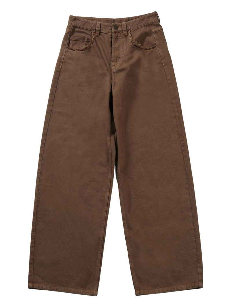 frayed-edge jeans 1