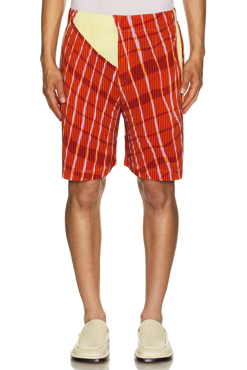 Windswept Plaid Shorts - 6