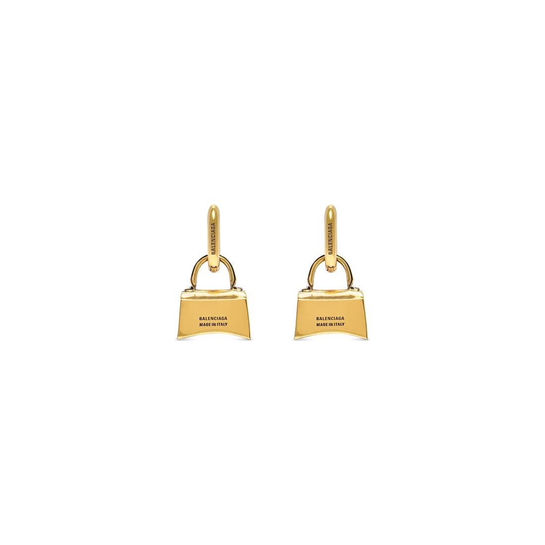 Bag Earrings in Gold - Balenciaga
