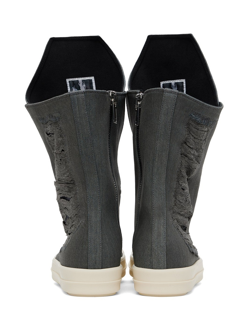 Gray Boot Sneaks Sneakers 2