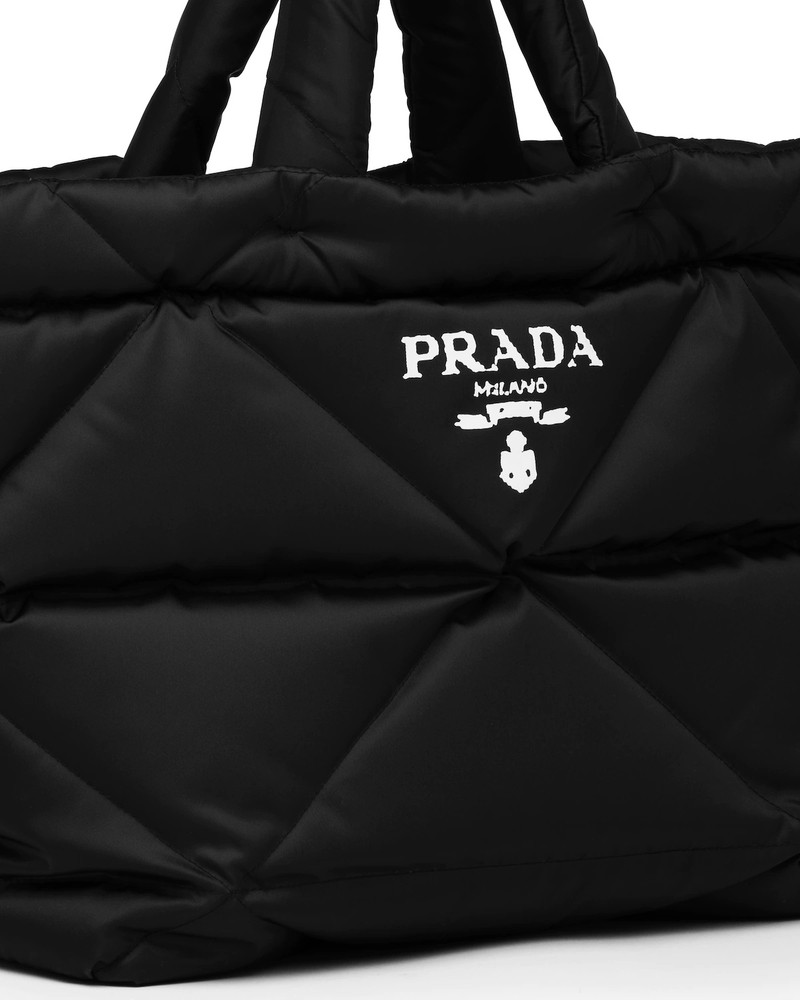 Padded Re-Nylon tote bag 6