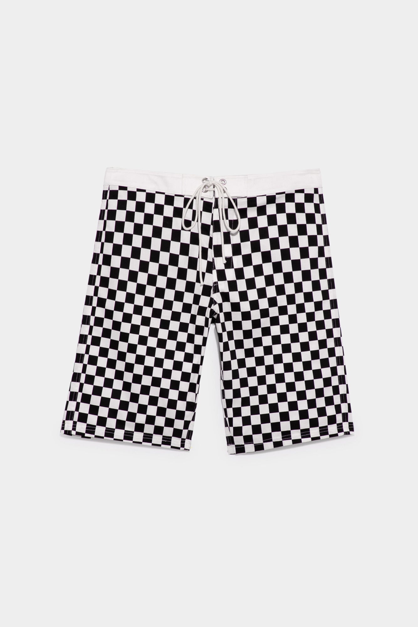 Surf Set - Black and White Plaid | R13 Denim Official Site - 4