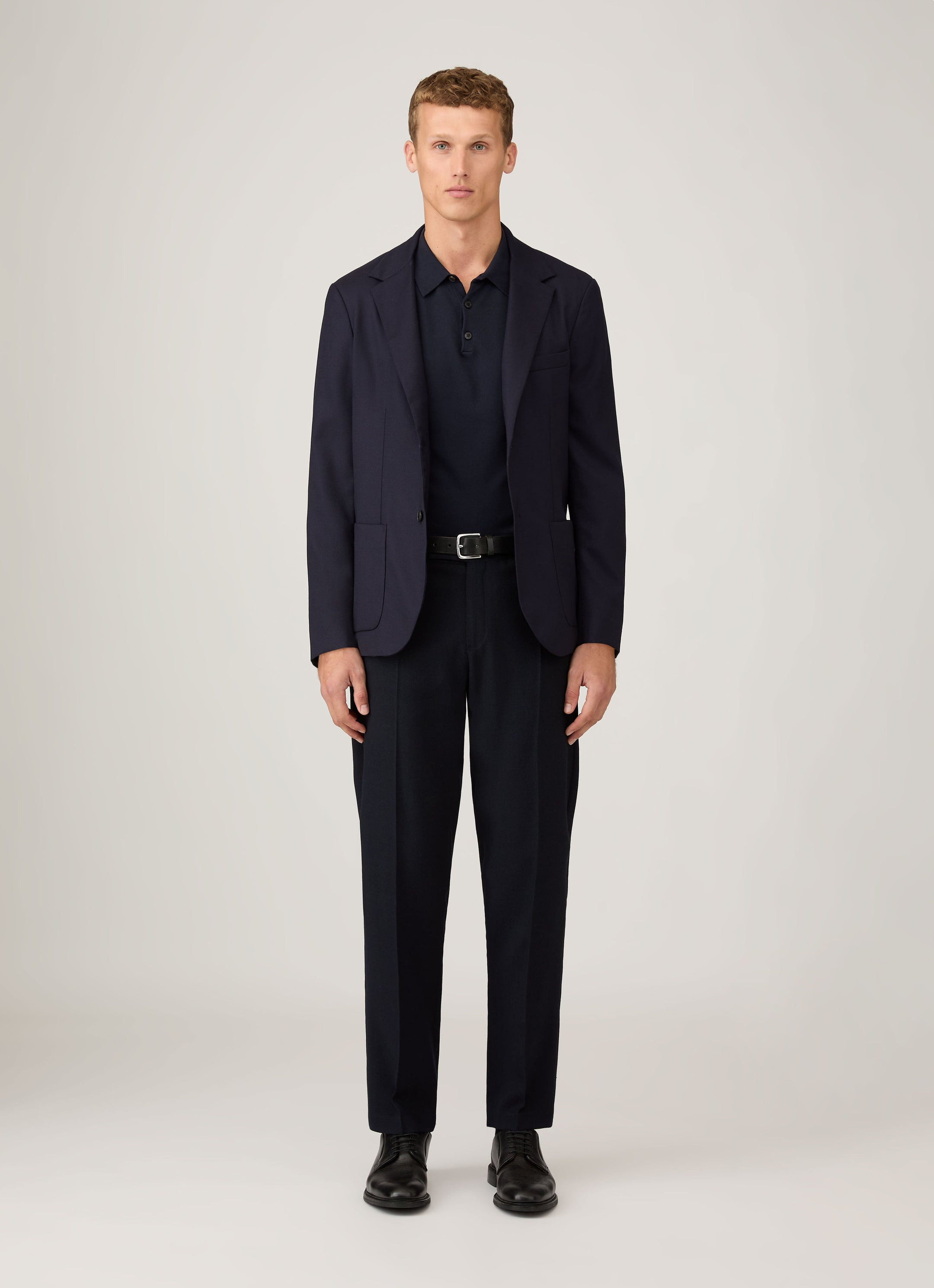 Sea Island Cotton Knit Polo Shirt - 3