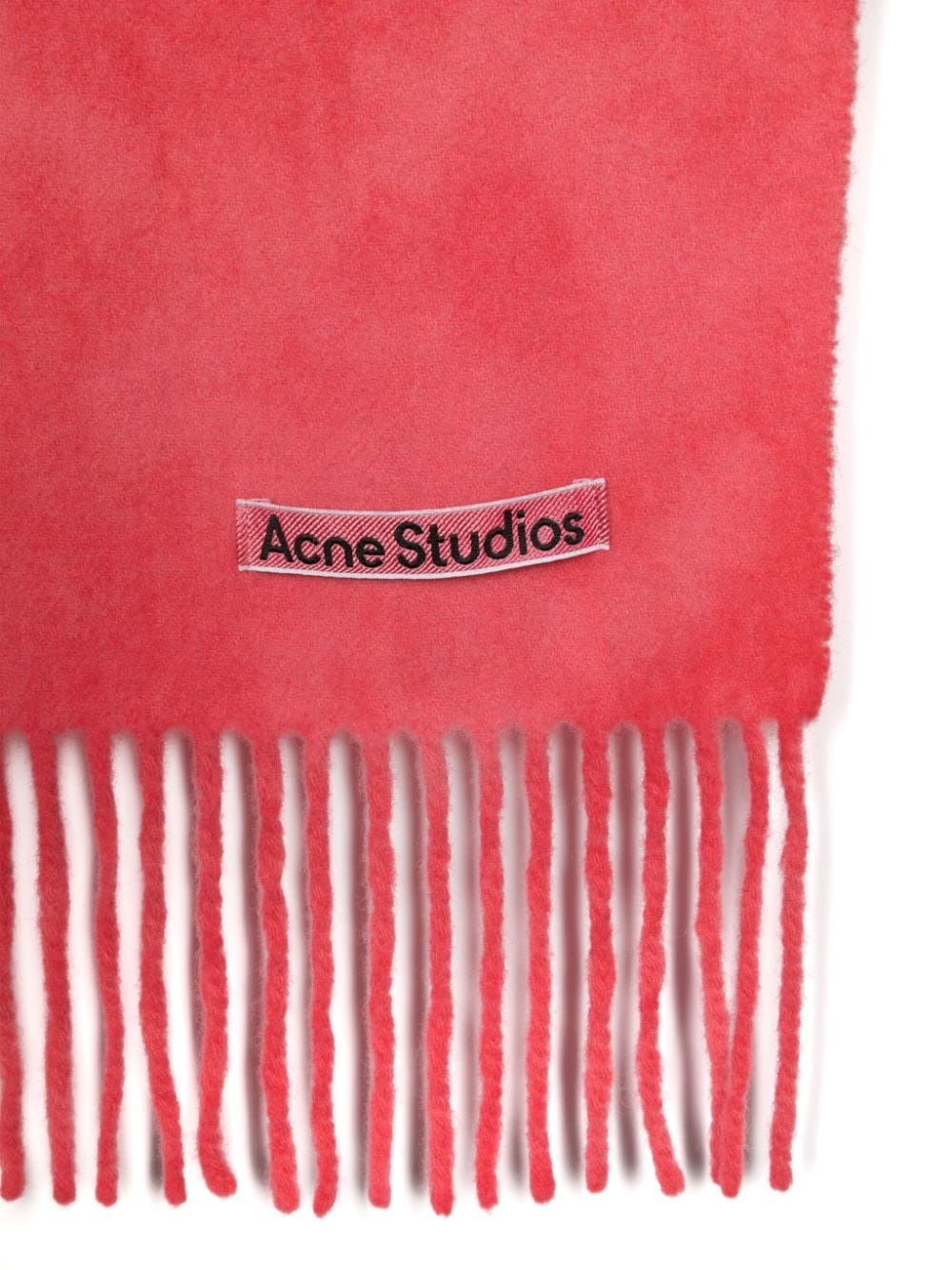 logo-appliquÃ© wool scarf - 2