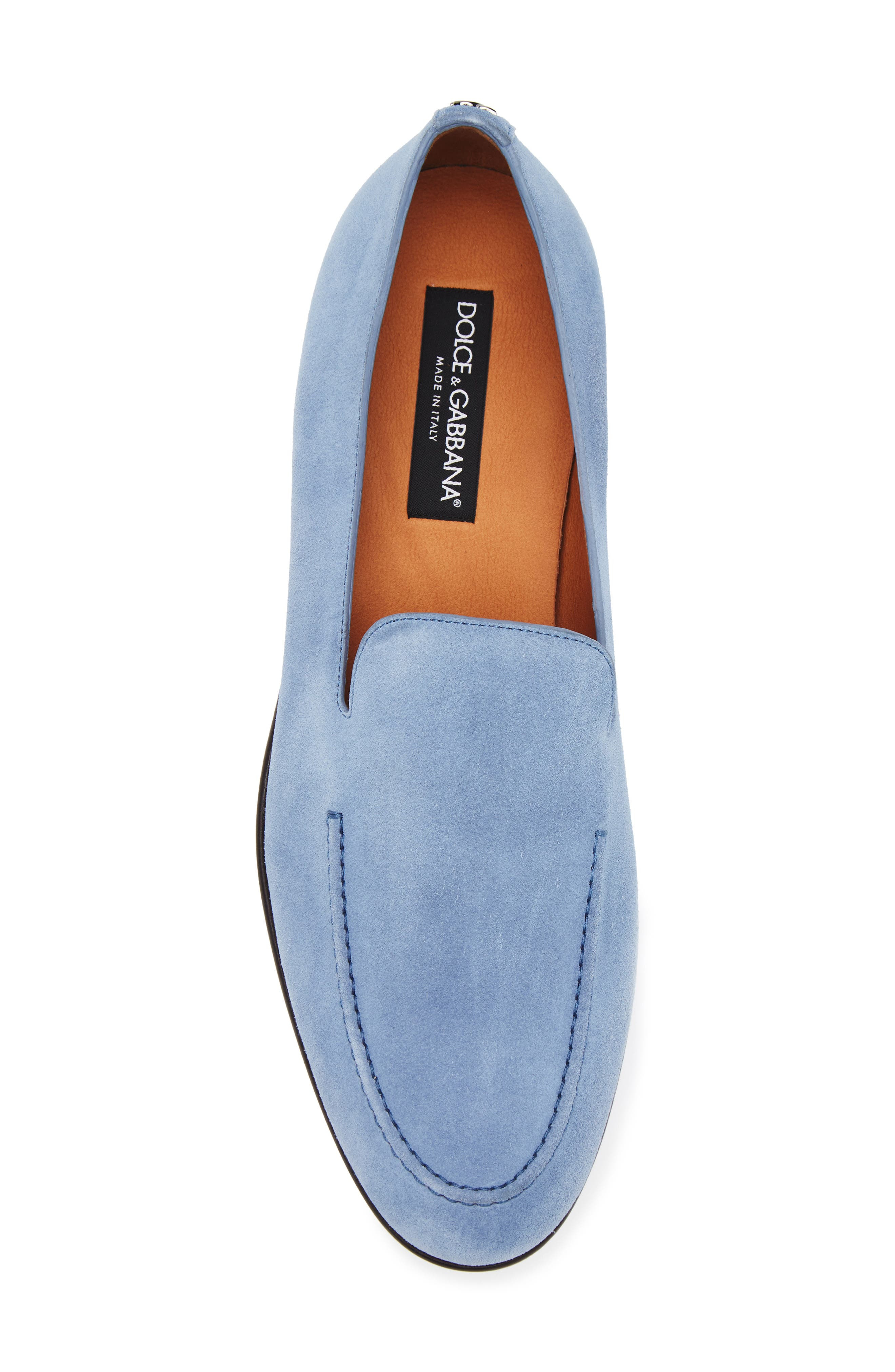 Dolce&Gabbana Apron Toe Venetian Loafer in 80675 Azzurro Polvere at Nordstrom - 5