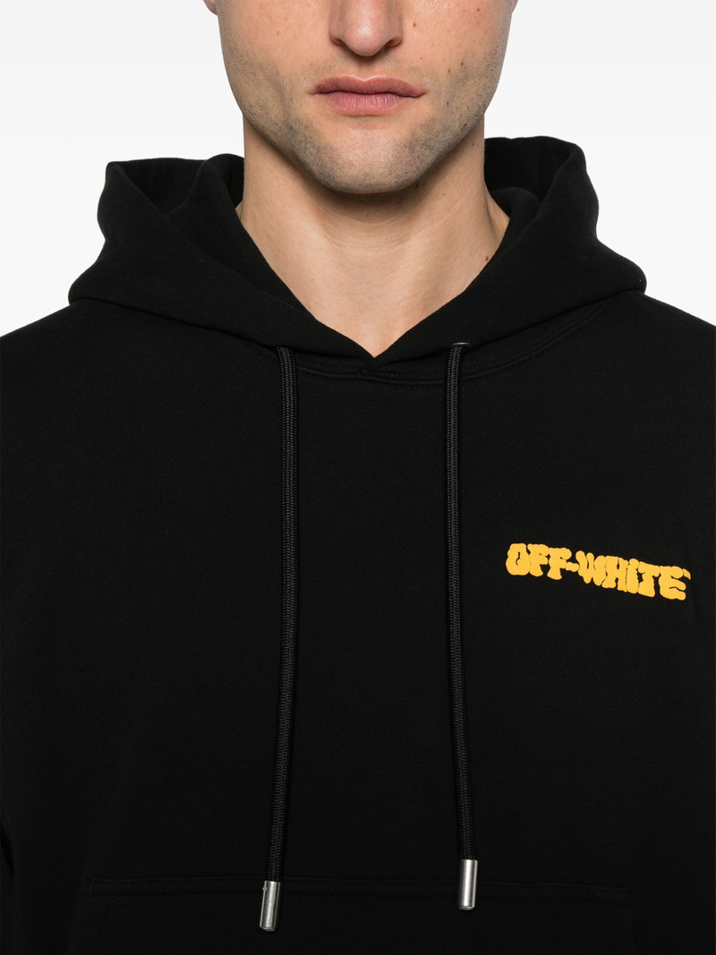 puffy-logo hoodie 4