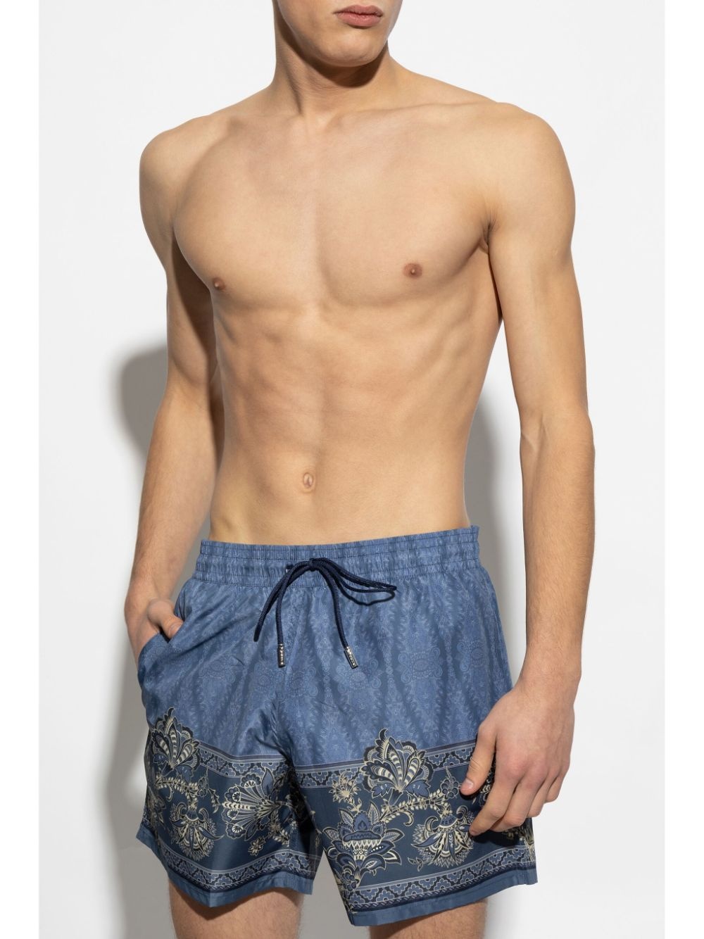 printed swim shorts - 2