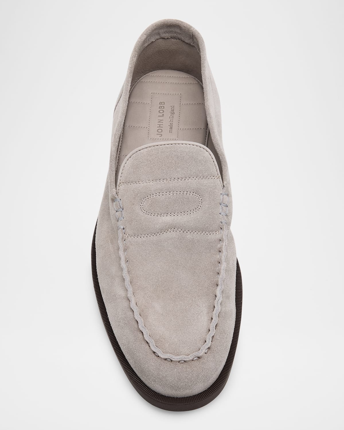 Men's Pace Soft Suede Penny Loafers - 4