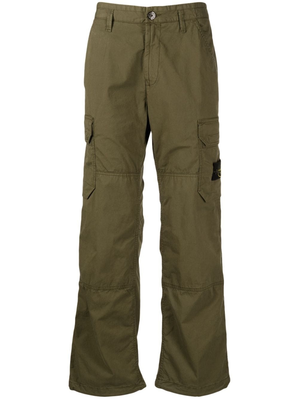 Compass-appliquÃ© cargo trousers - 1