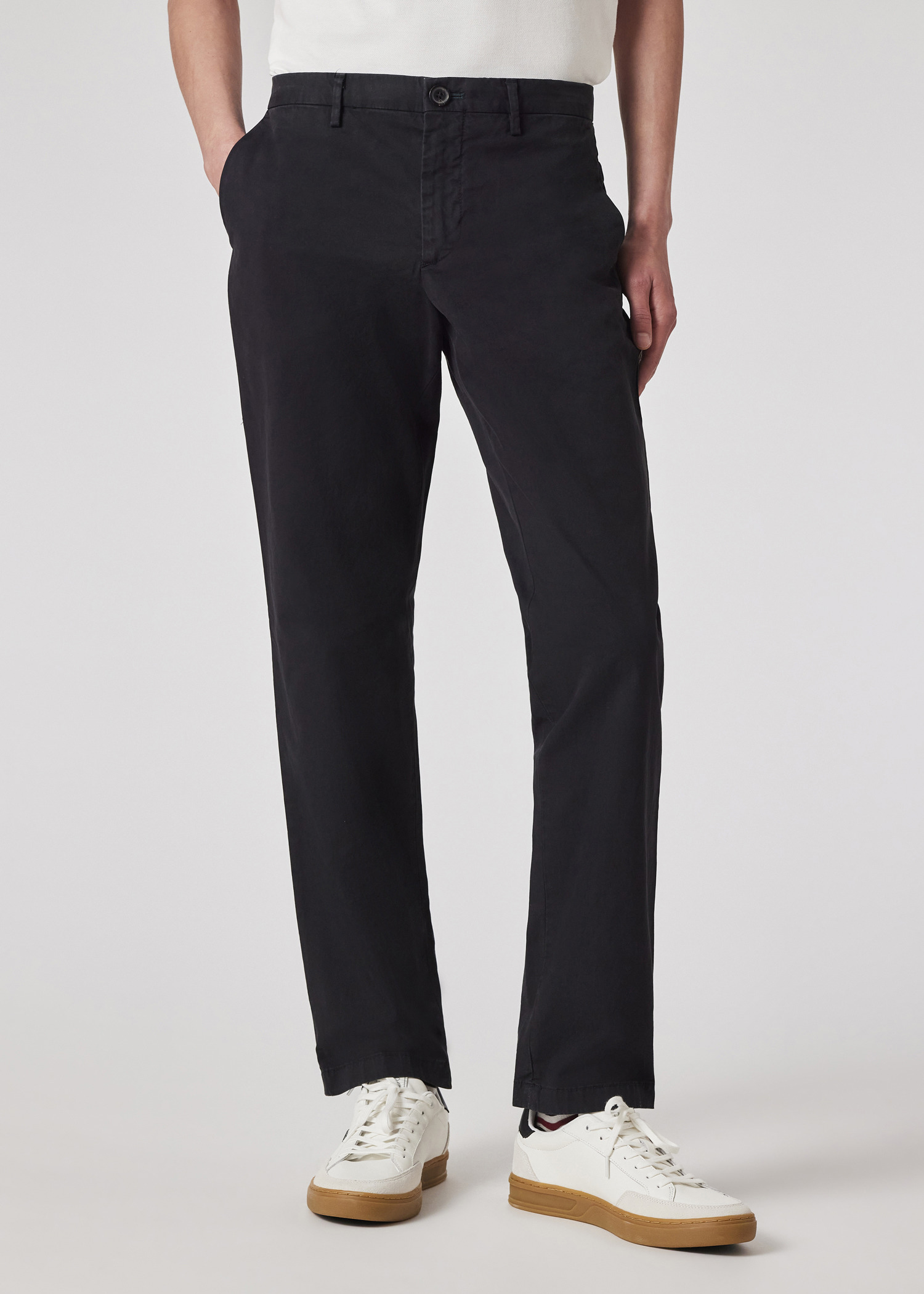 Mid-Fit 'Broad Stripe Zebra' Chinos - 4
