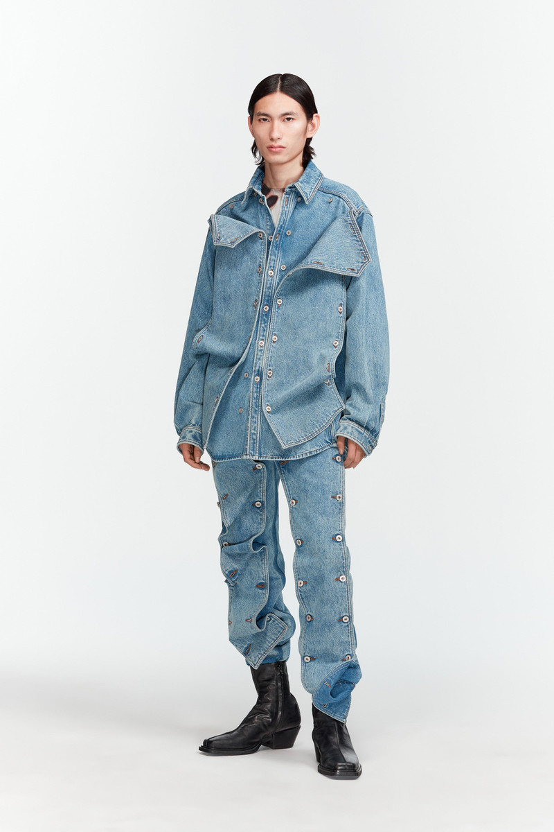 Snap Off Denim Shirt 5