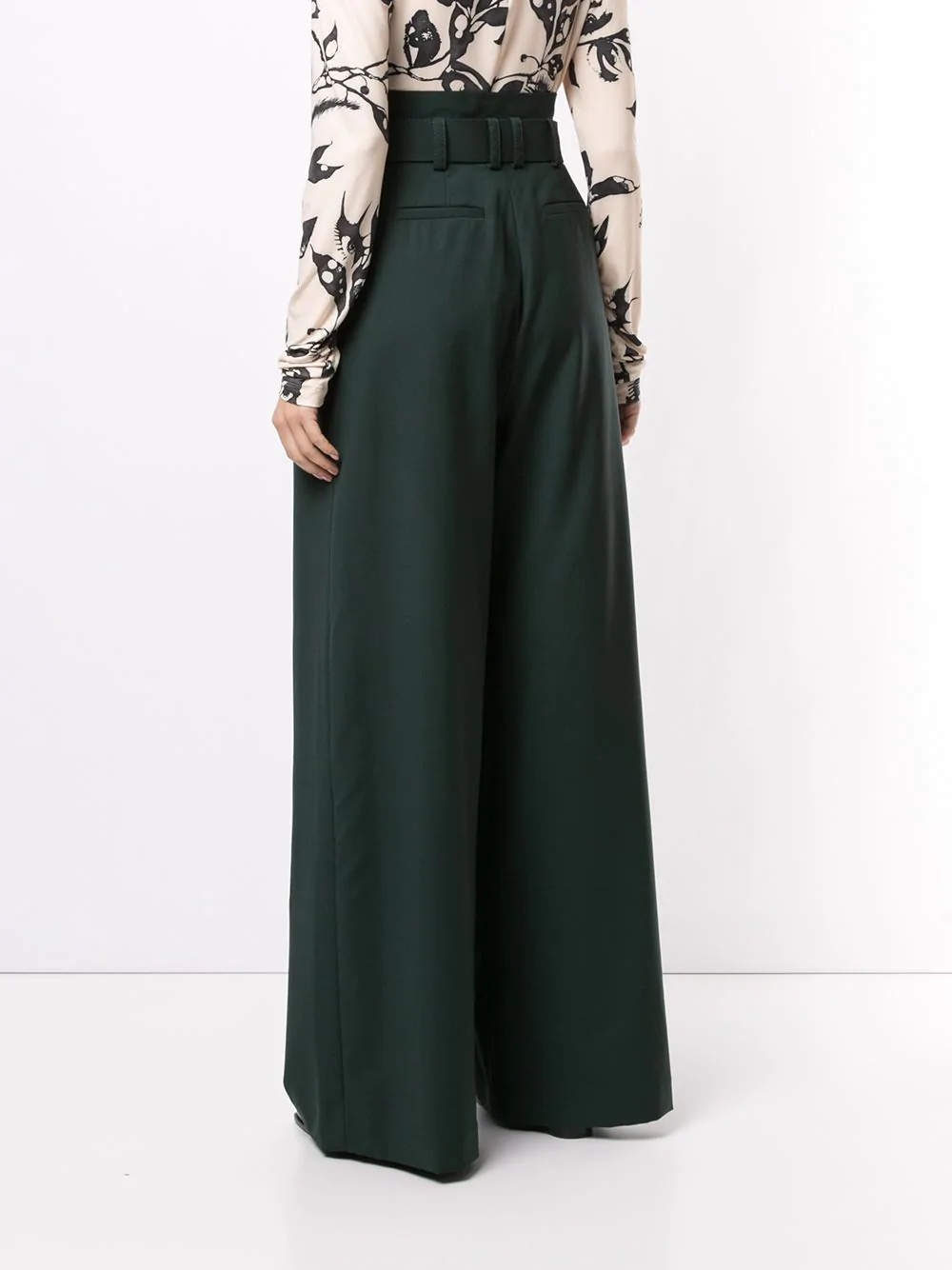 tailored palazzo pants  - 4