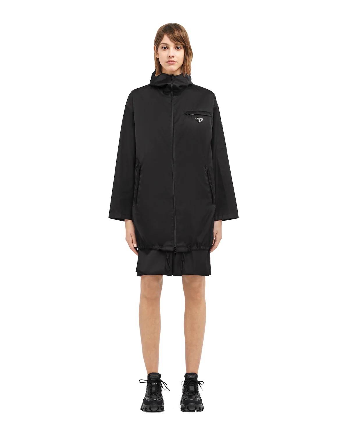 Re-Nylon gabardine parka - 2