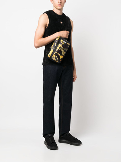 VERSACE JEANS COUTURE Chain Couture-print belt bag outlook