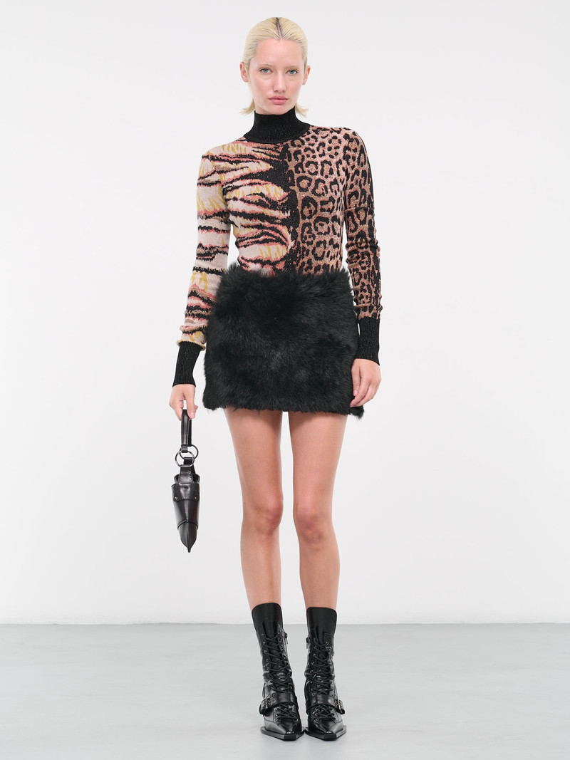 Roberto Cavalli Animalier Jacquard Sweater outlook