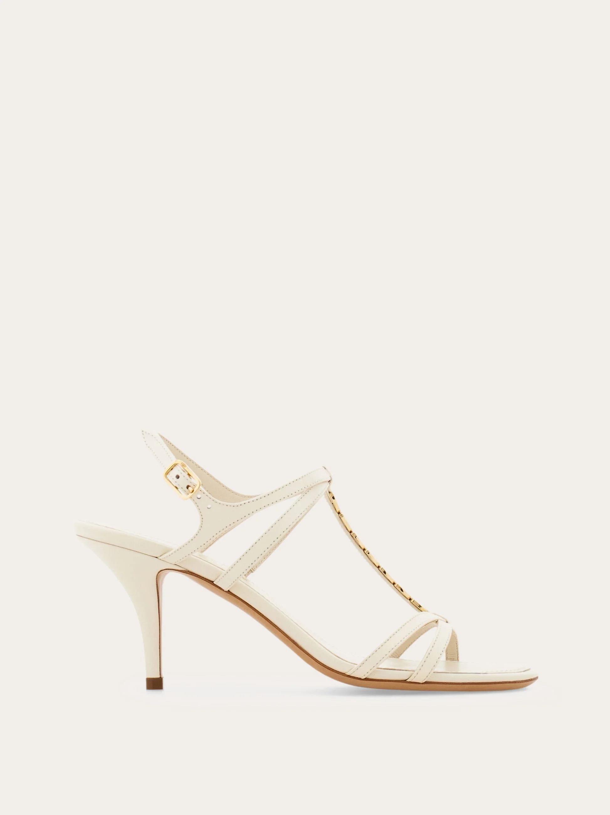 Vara chain T-strap sandal - 1