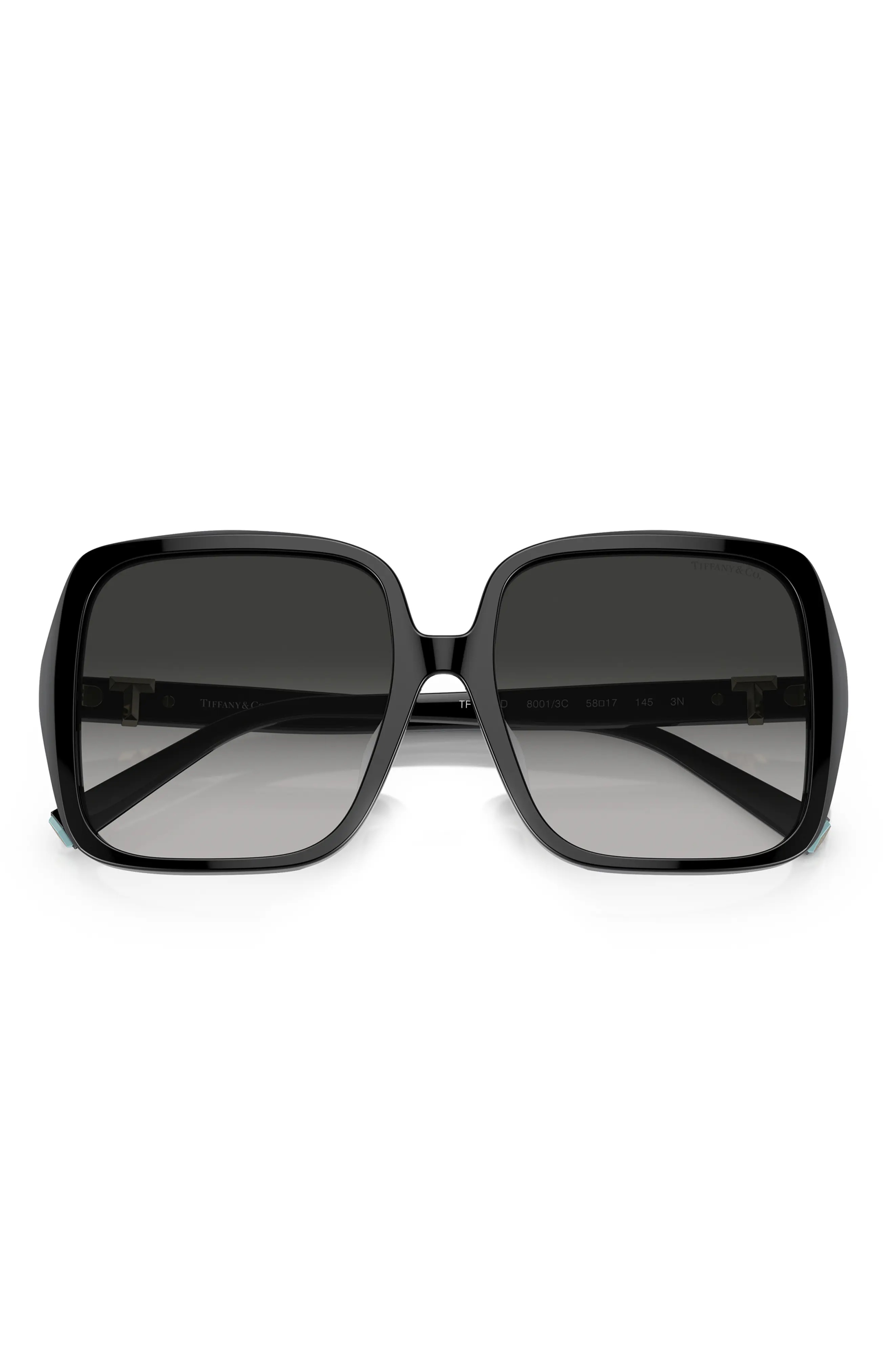 58mm Gradient Square Sunglasses - 5