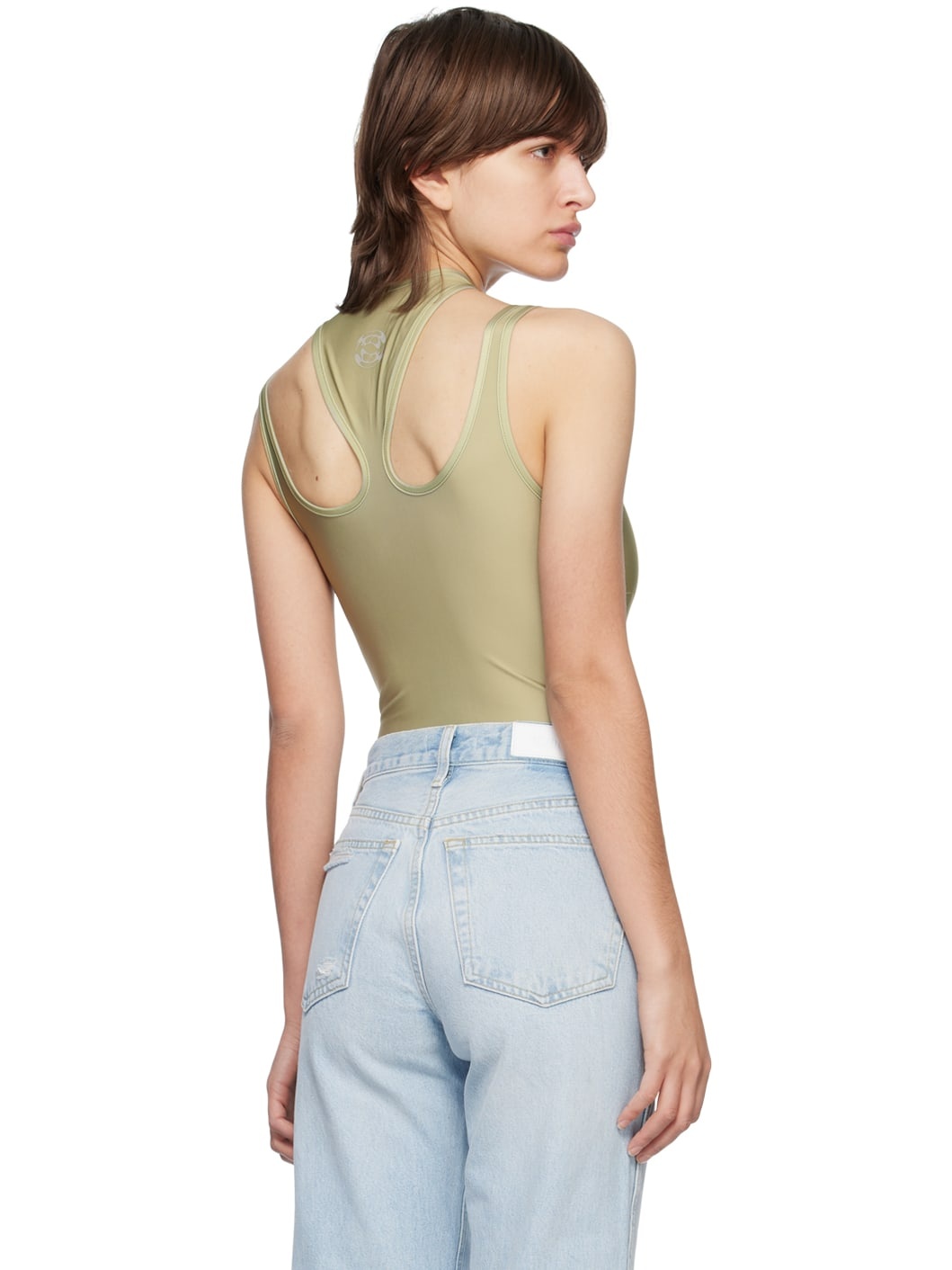 SSENSE Exclusive Green Infinity Bodysuit - 3