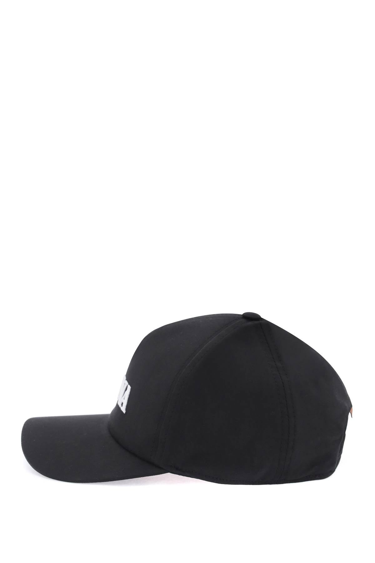 Baseball Cap With Logo Embroidery - 4