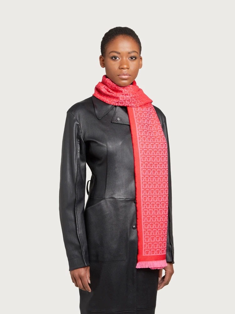 GANCINI WOOL SCARF - 2
