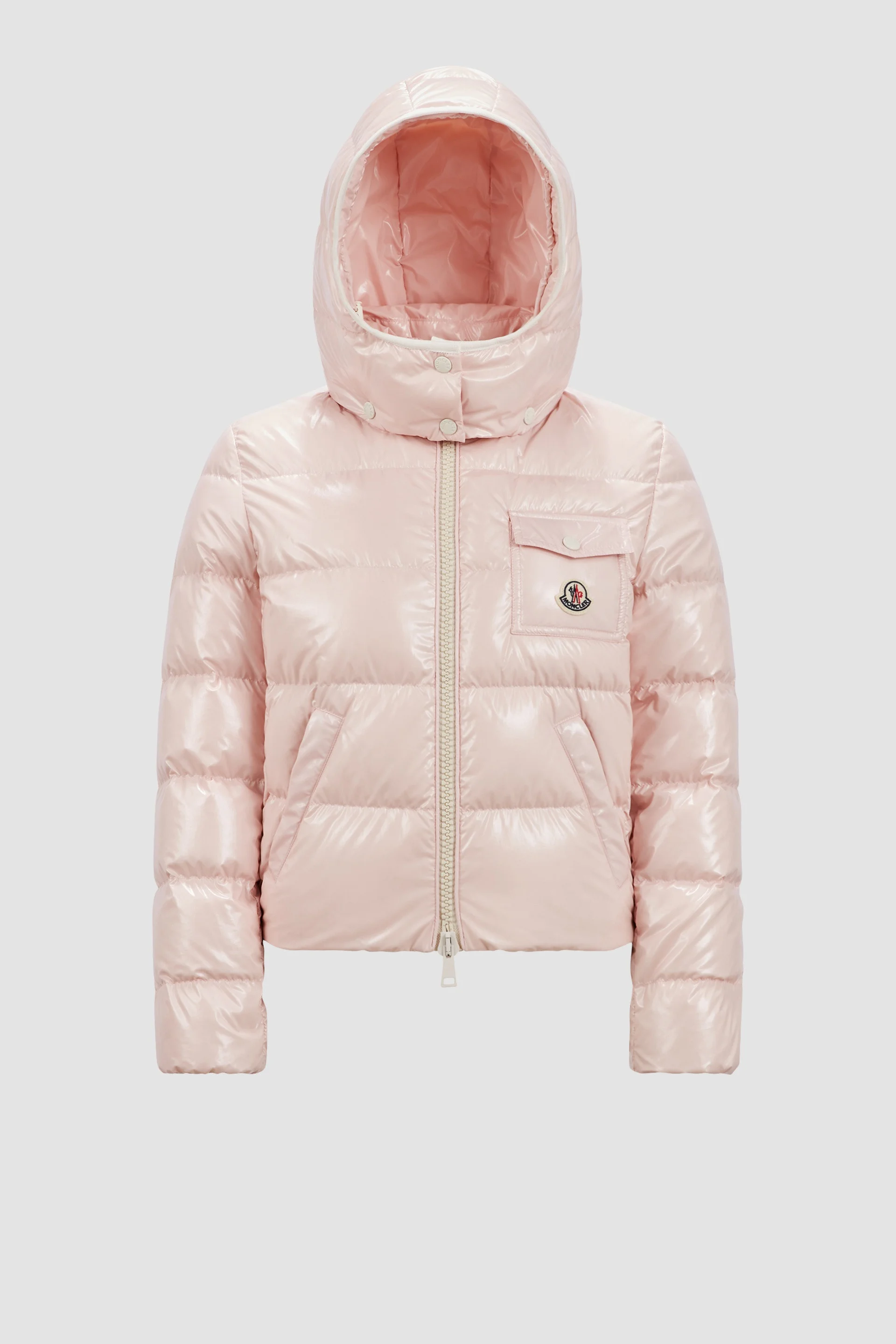 Andro Hooded Short Down Jacket - 1