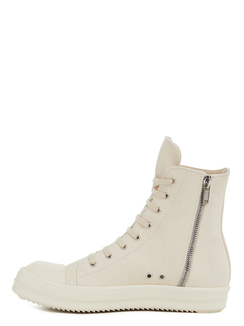 Rick Owens DRKSHDW SNEAKS Pentagram Embroidery Hi Sneaker 3