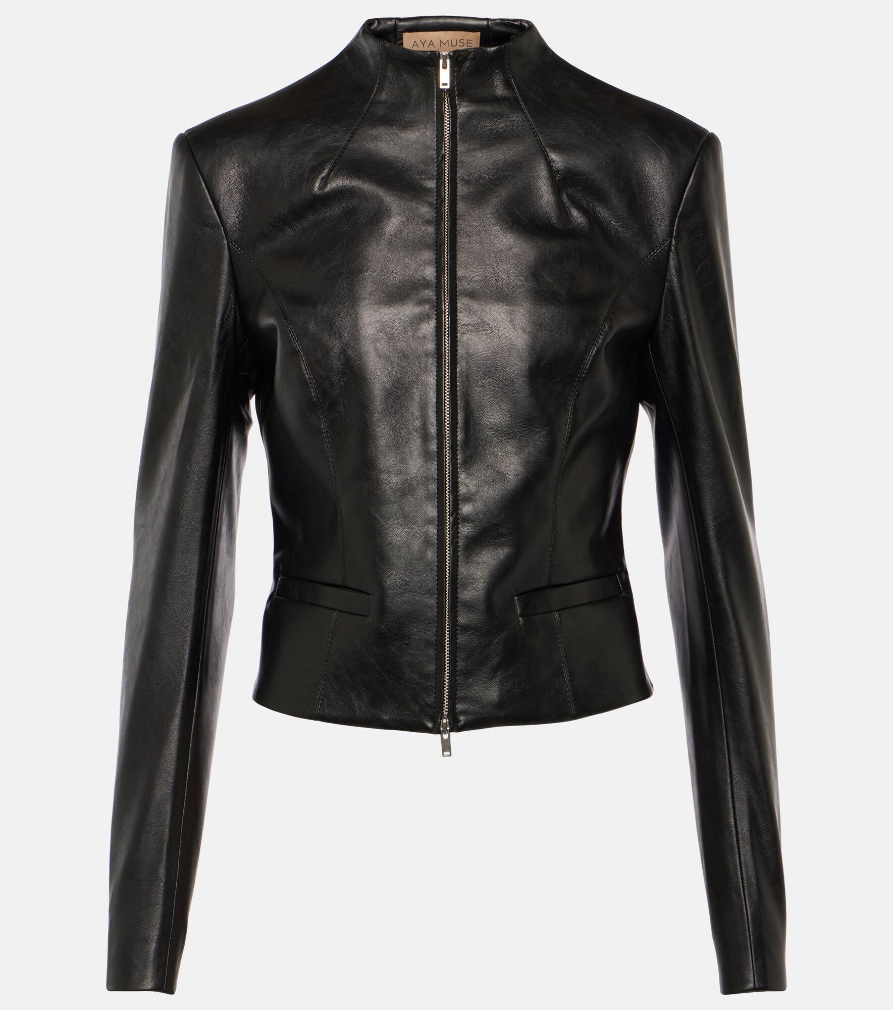 Ubala faux leather jacket - 1