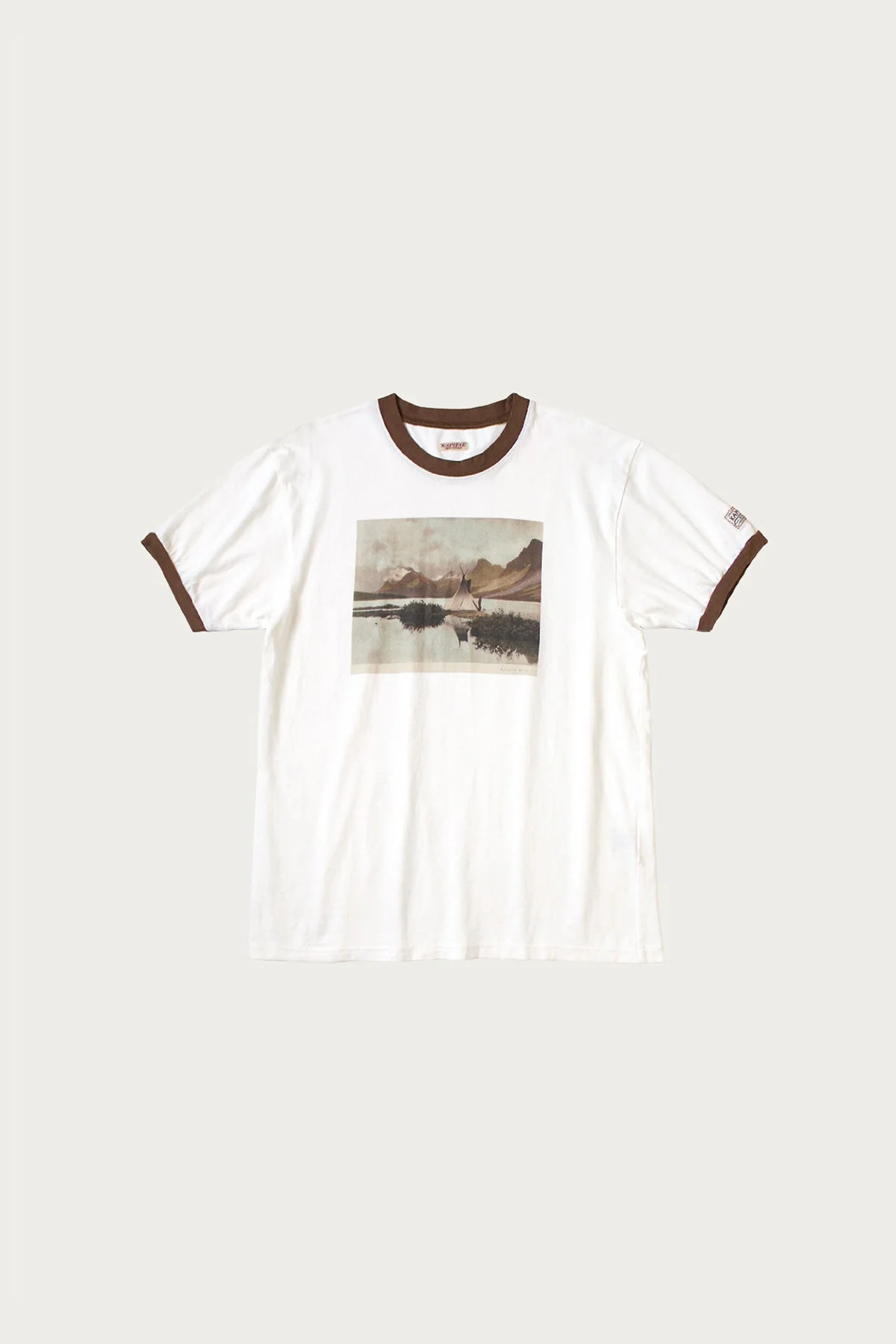 20/- Jersey RINGER T (YELLOWKNIFE) - White - 1