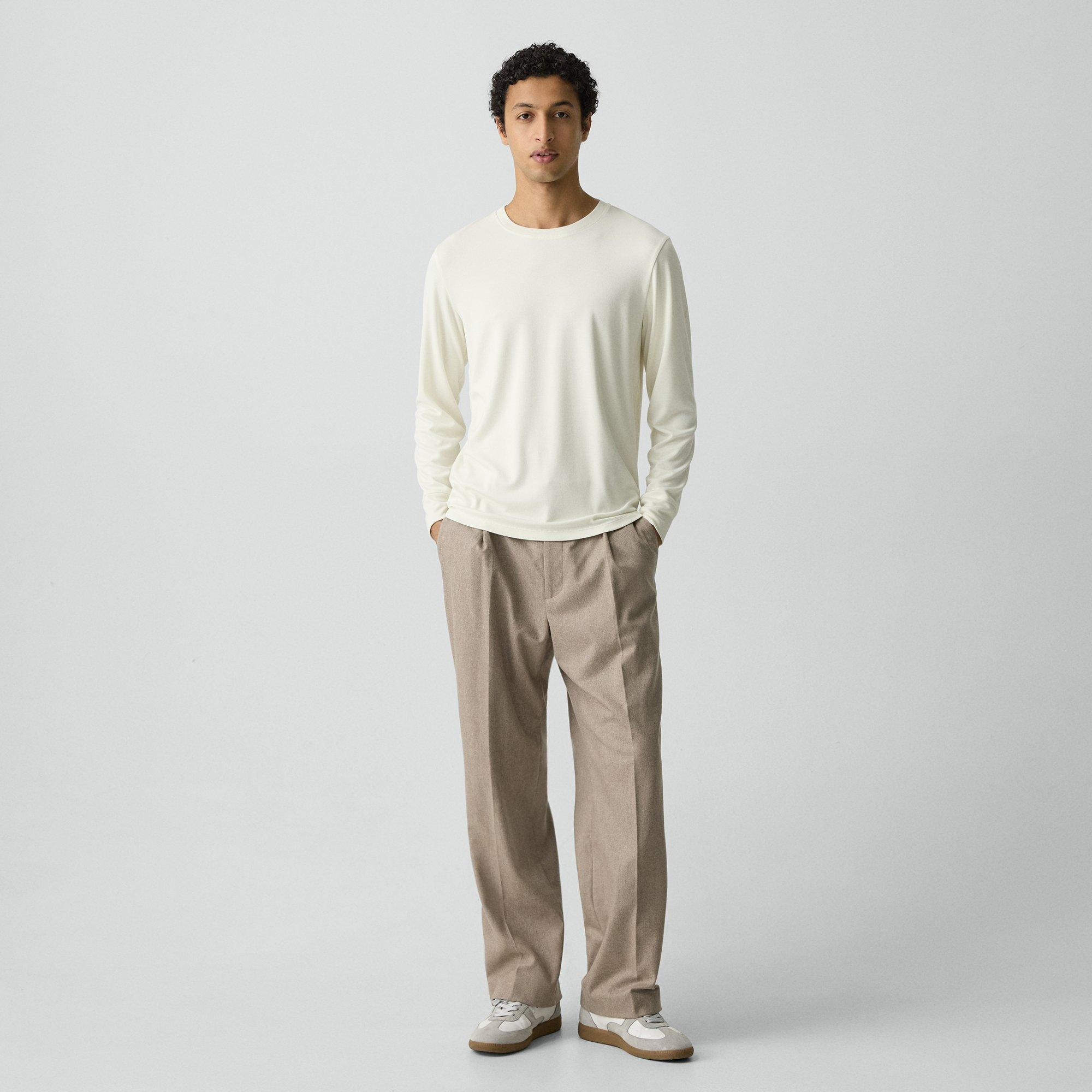 Essential Long-Sleeve Tee in Anemone Modal Jersey - 6