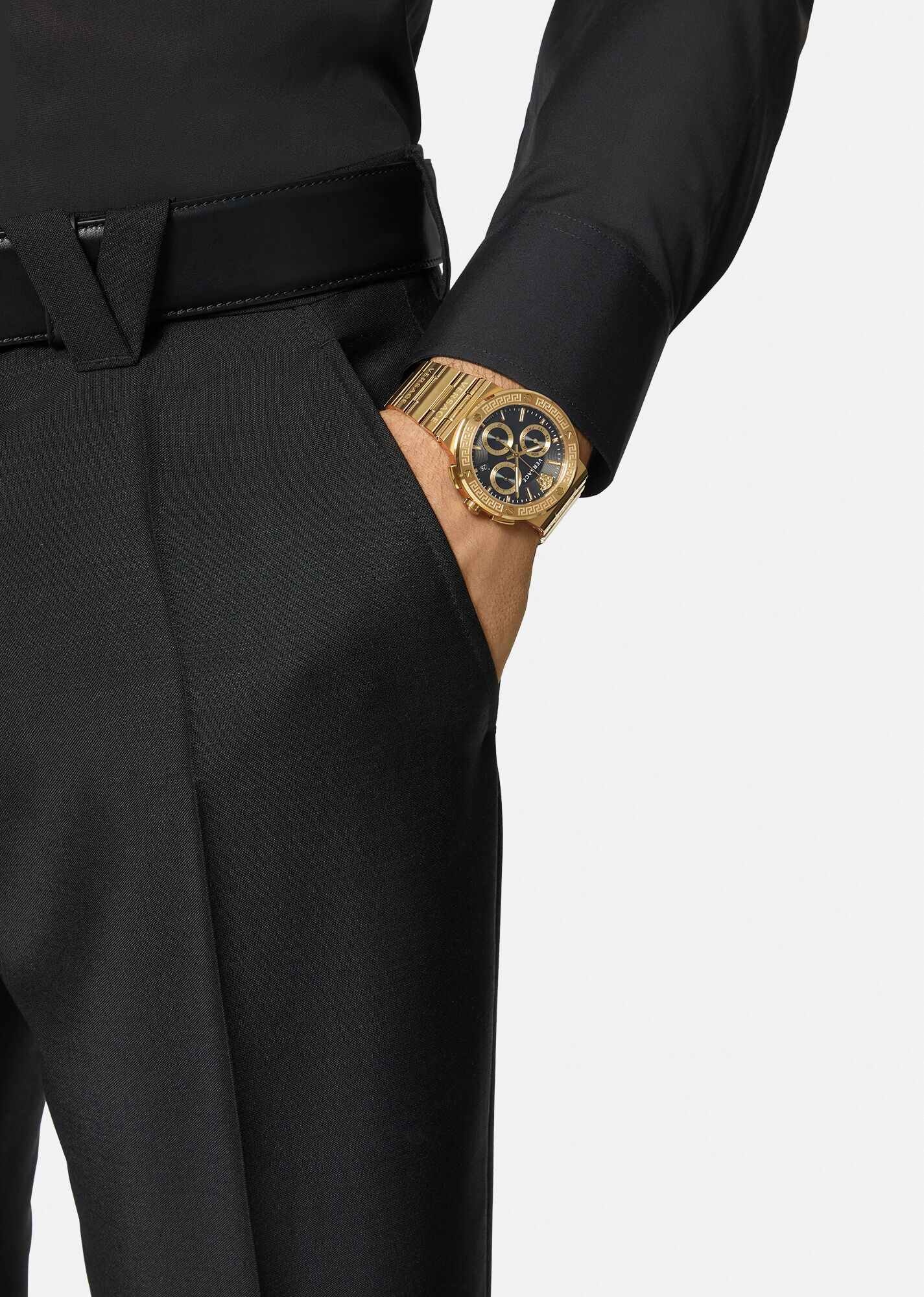 Greca Logo Chrono Watch - 5