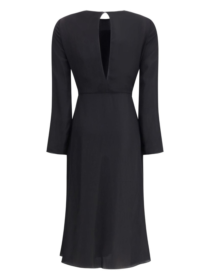 Alaïa draped dress outlook