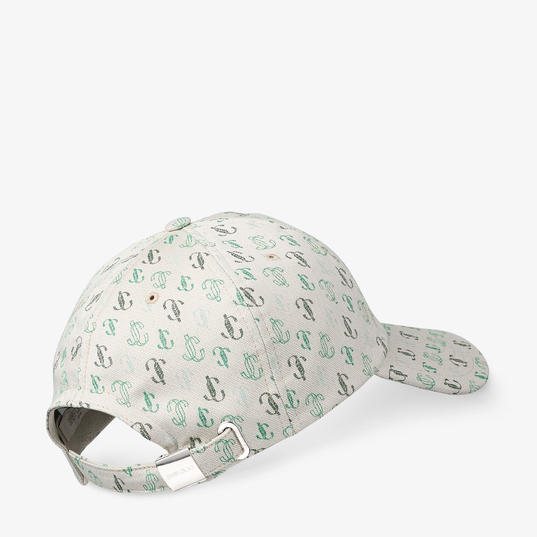 Jimmy Choo / Malbon 2.0 Monogram Cap
Monogram Embroidered Cotton Cap - 4