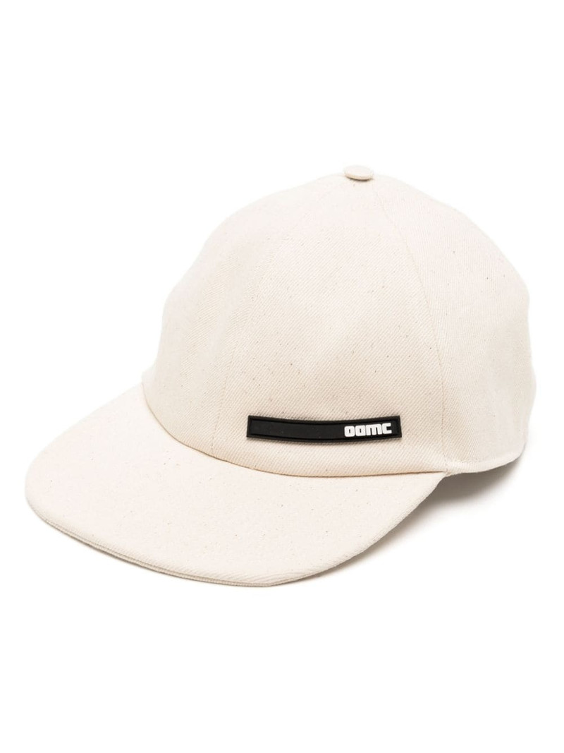 logo-appliquÃ© organic cotton cap 1