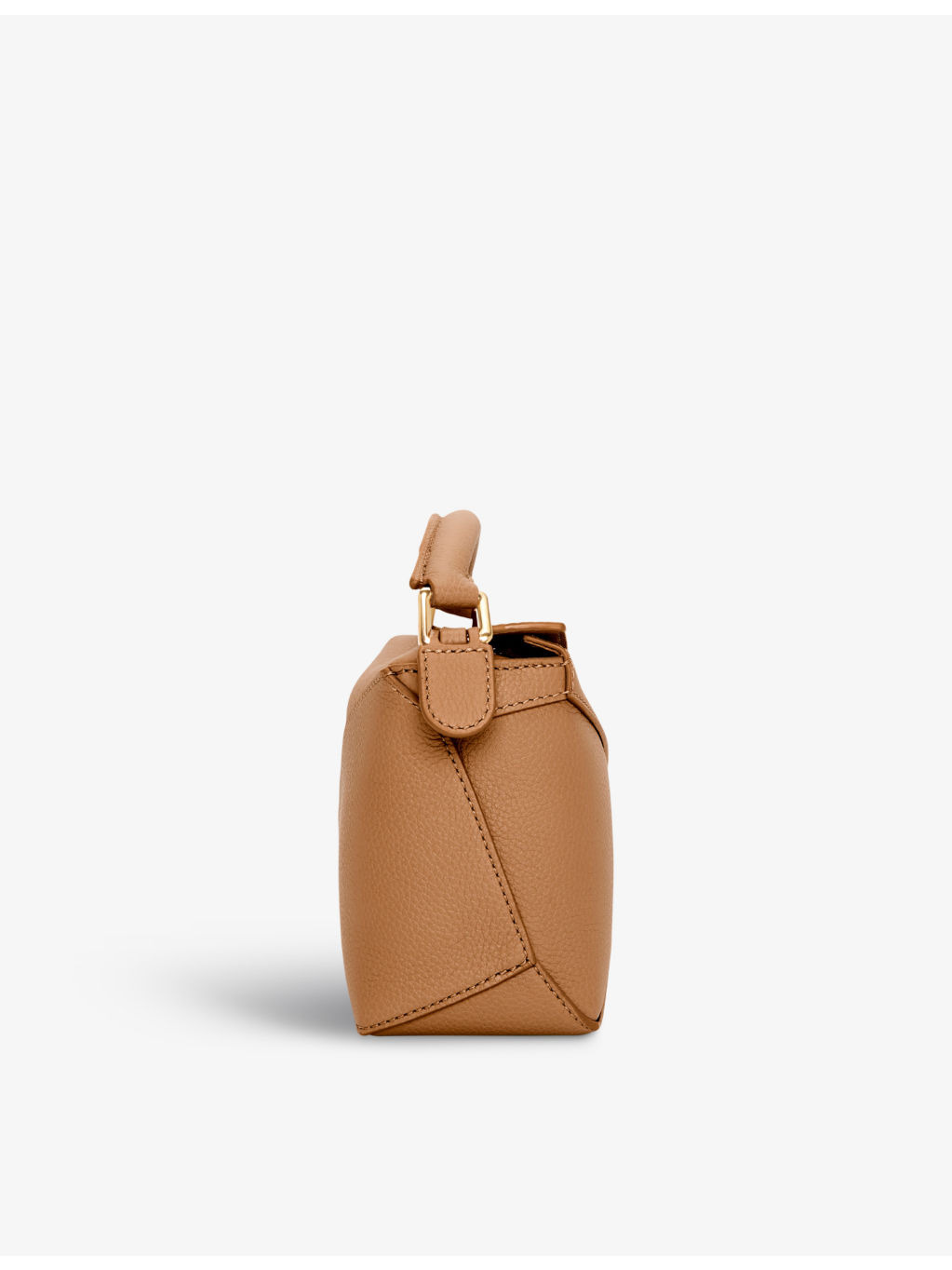 Puzzle mini leather cross-body bag - 8