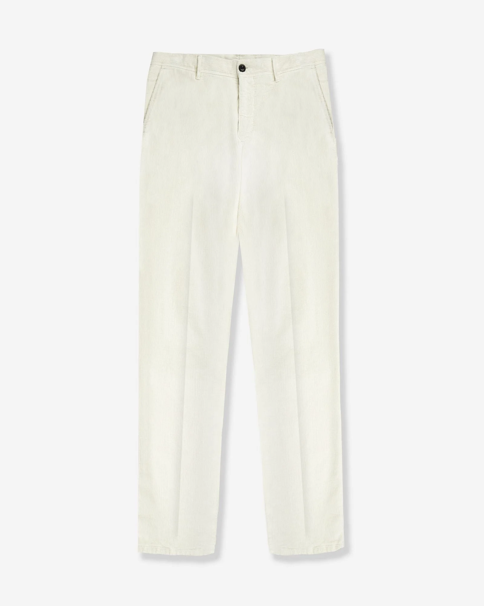 Slim fit corduroy trousers - 1