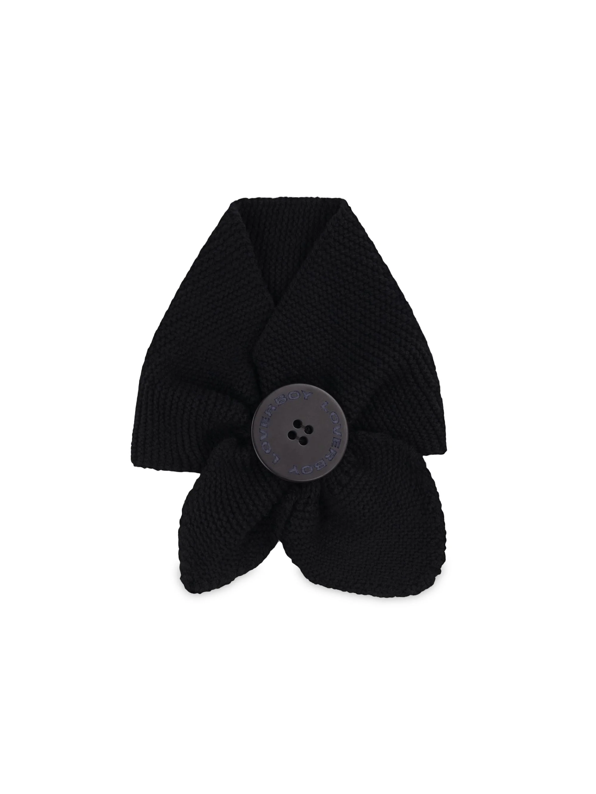 Men's Cyclops Wool-Blend Scarf - Black - 1